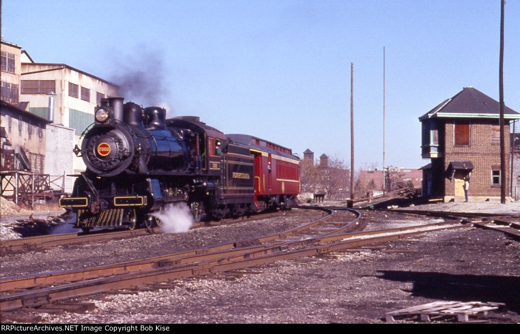 Some steamy visitors to the real York PA Conrail 1285