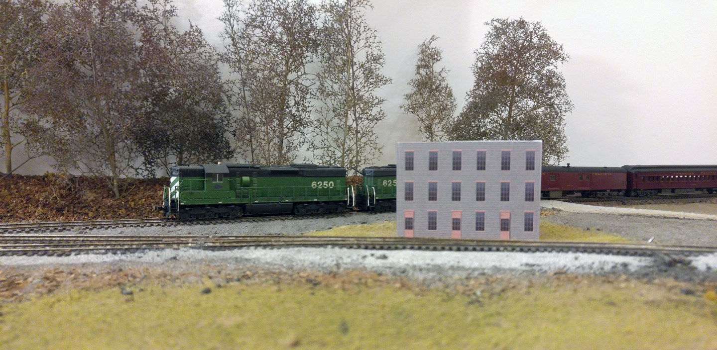 The memorial train is waiting for a signal off the Hanover IT and onto the NCR Line.